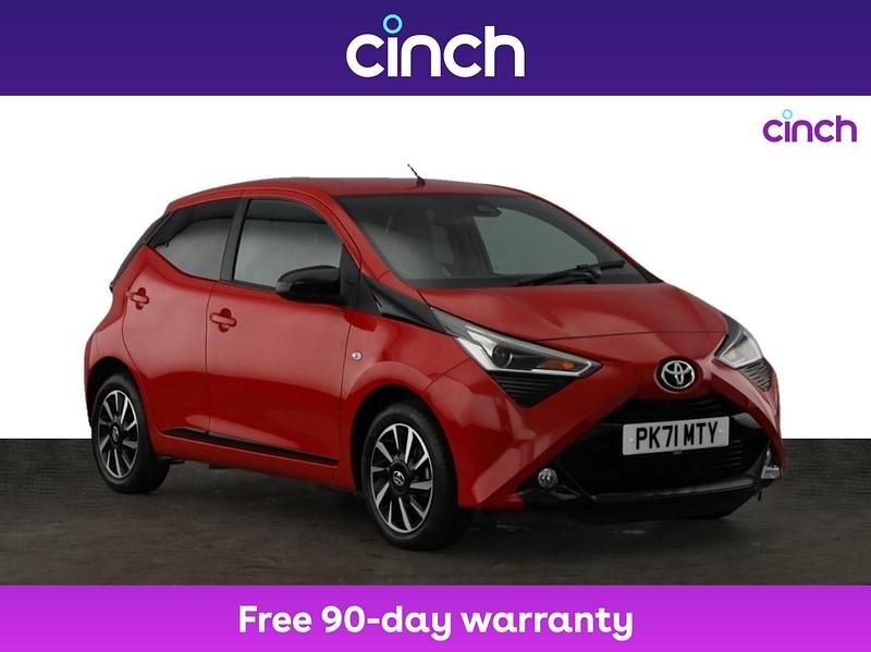 Red Used 2021 Toyota Aygo Trend Hatchback | £9,999 (Fair price) - Image 1/3