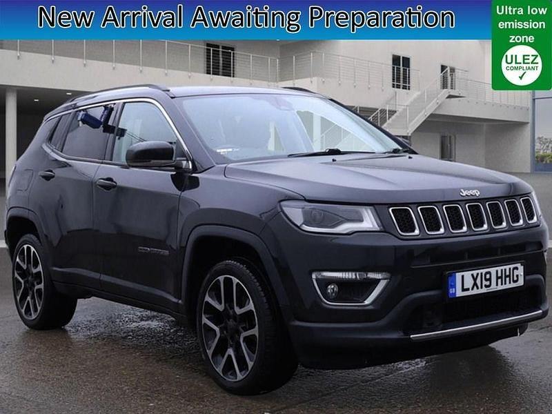 Black Used 2019 Jeep Compass Limited SUV | £12,500 (Fair price) - Image 1/4