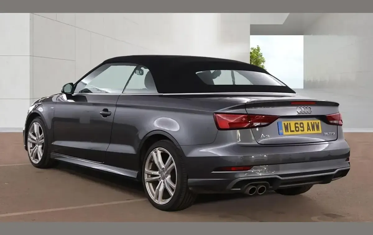 Used Audi A3 Cabriolet S-Line 147 HP (108 kW) 2020 Grey Cabriolet