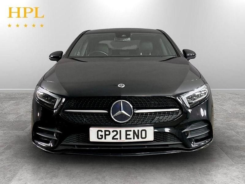 Used Mercedes A250 AMG line 218 HP (160 kW) 2021 Black Sedan