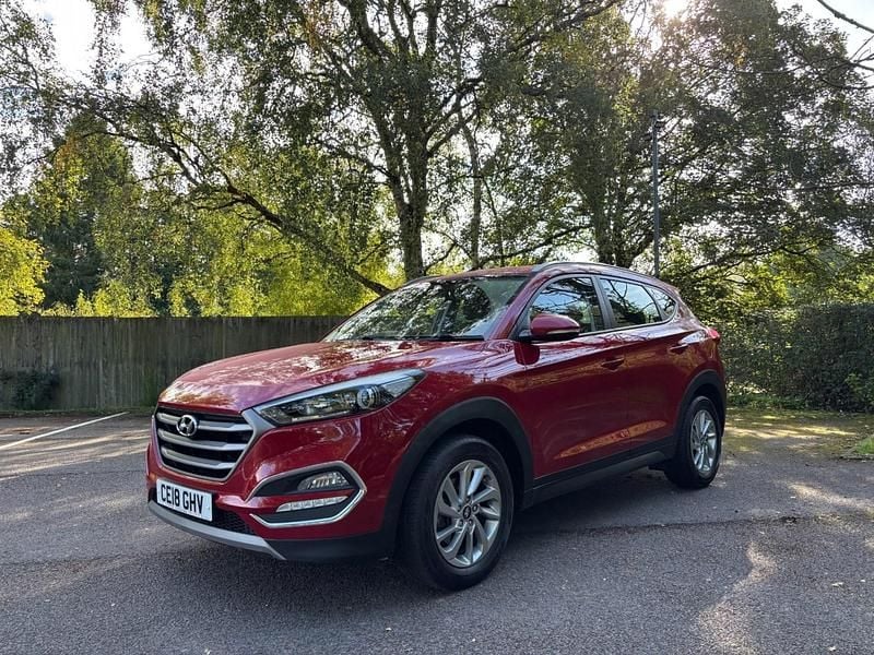 Used Hyundai Tucson SE 2018 Red SUV