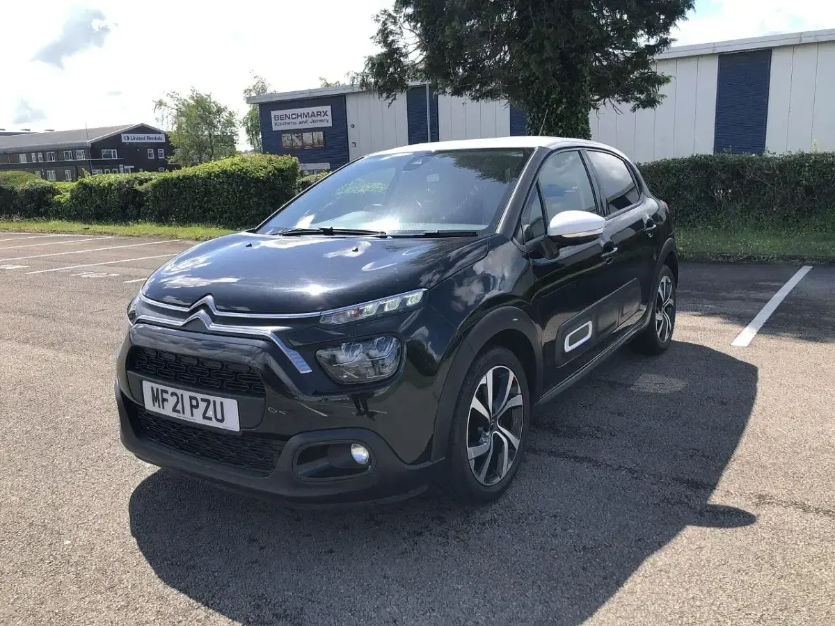 Used Citroën C3 PureTech 82 HP (60 kW) 2021 Black Hatchback
