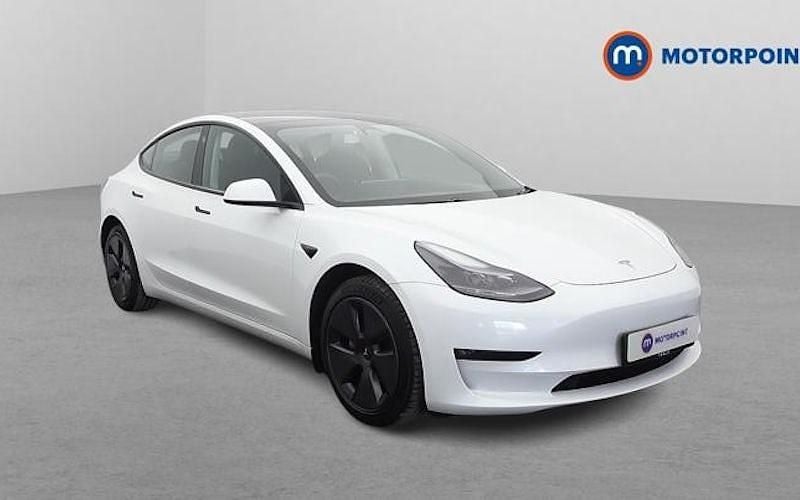 Used Tesla Model 3 Long Range AWD 366 kW (498 HP) 2022 White Sedan