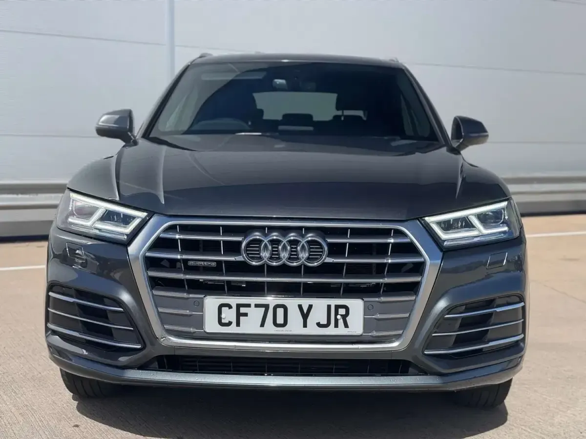 Usado Audi Q5 S-Line 299 HP (219 kW) 2020 Cinzento SUV