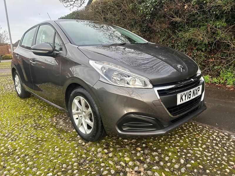 Grey Used 2018 Peugeot 208 Active Hatchback | £4,995 (Fair price) - Image 1/4