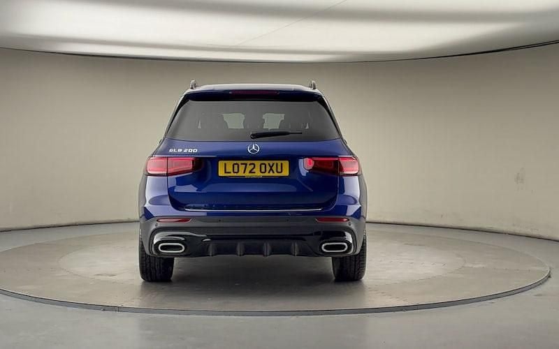 Used Mercedes GLB200 AMG line 163 HP (119 kW) 2022 Galaxy blue SUV