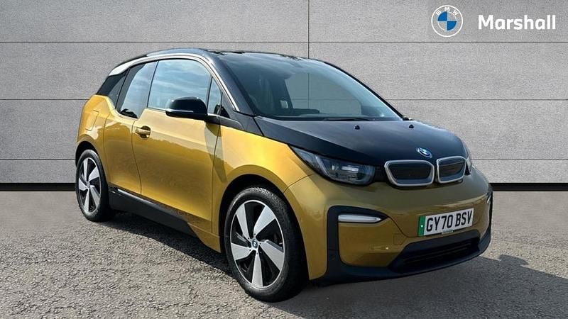Galvanic gold / frozen grey metallic highlight Used 2021 BMW i3 Comfort Edition Hatchback | £15,228 (Fair price) - Image 1/4