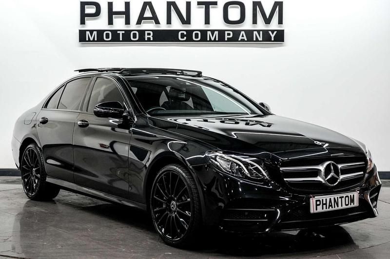 Black Used 2018 Mercedes E350 AMG Line Premium Sedan | £25,990 (Fair price) - Image 1/4
