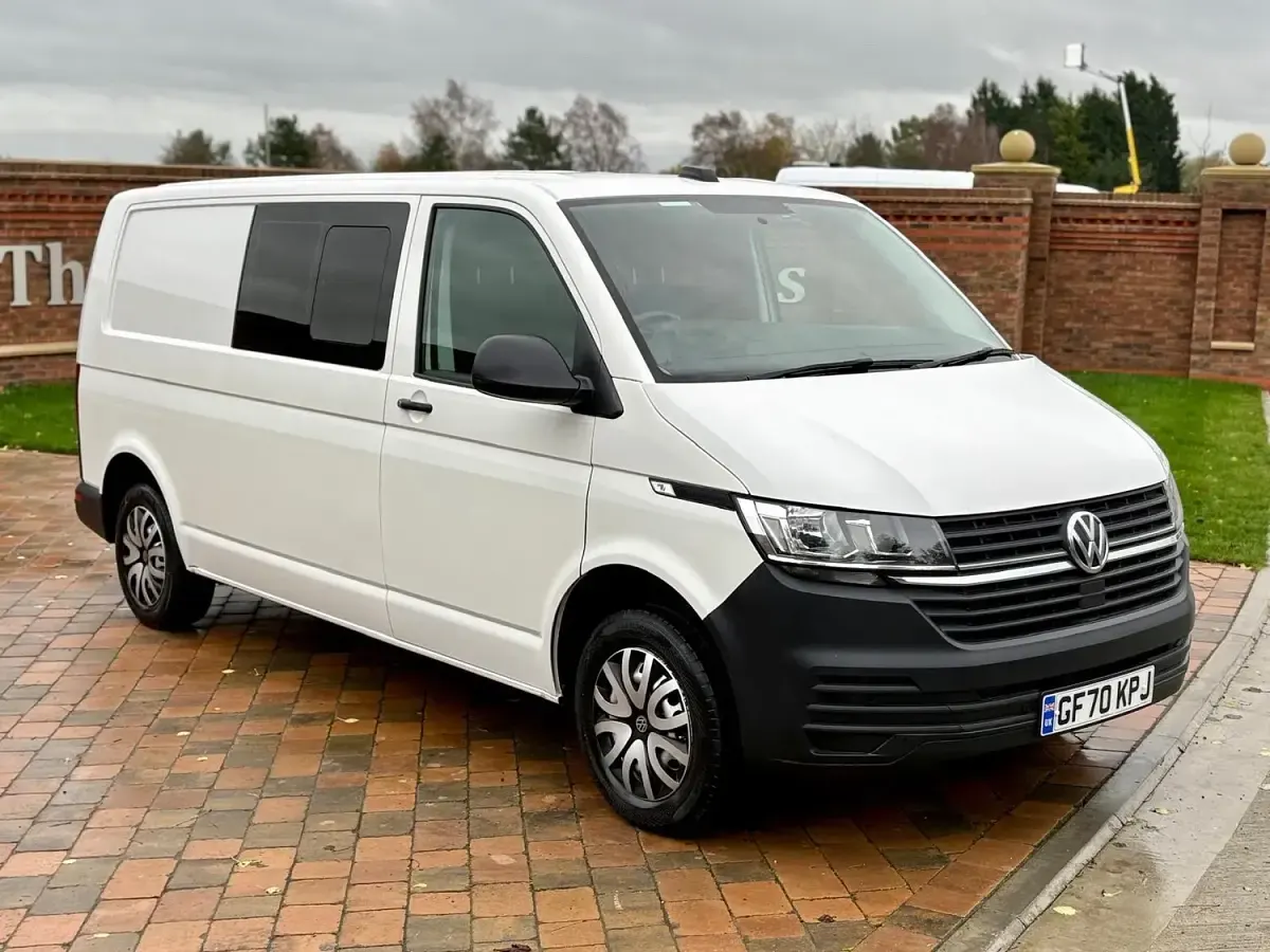 Used VW T6.1 150 HP (110 kW) 2021 White Van