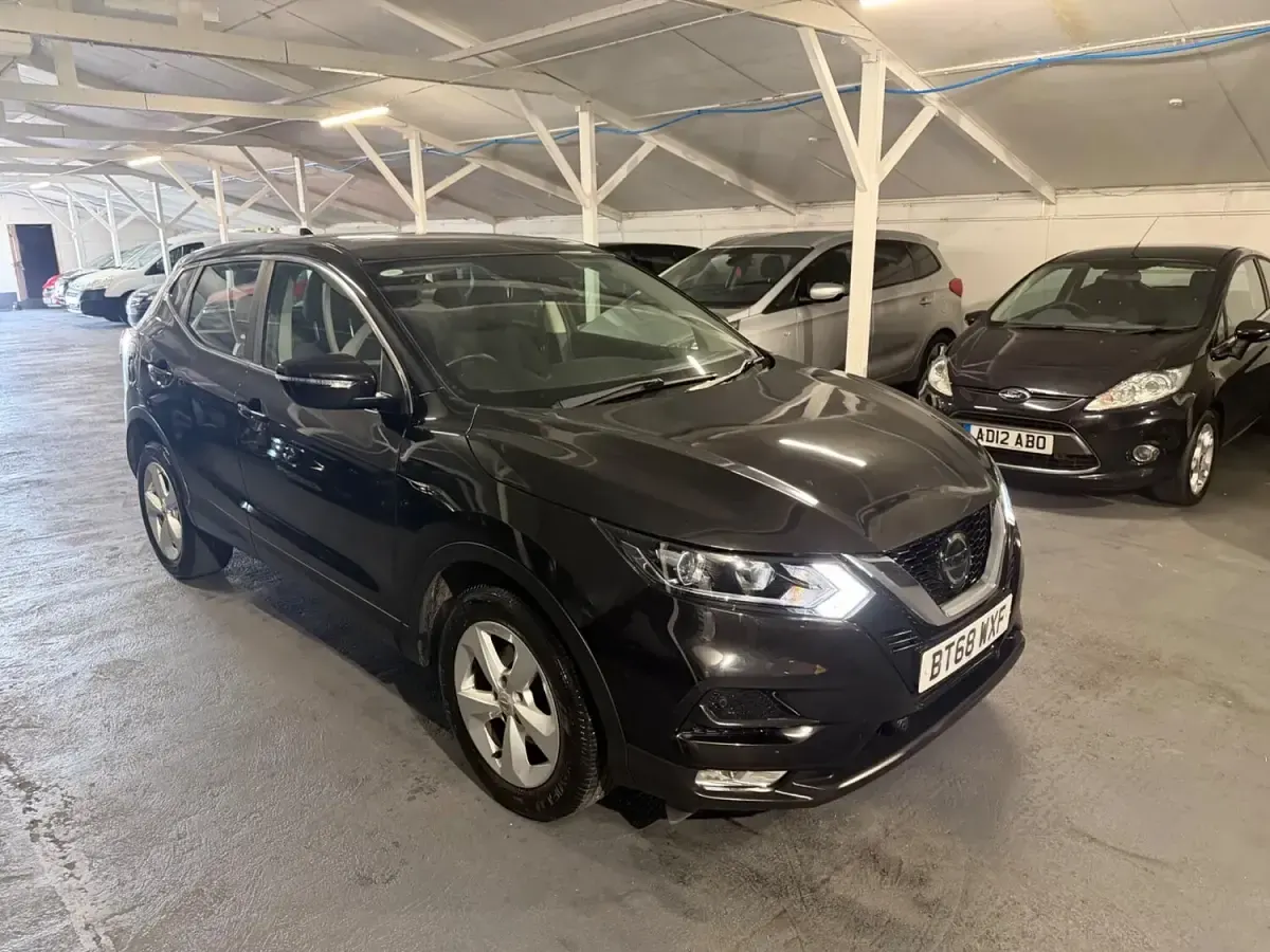 Used Nissan Qashqai Acenta Premium 115 HP (84 kW) 2018 Black SUV