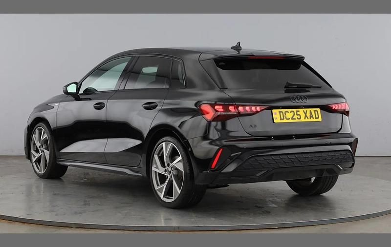 Used Audi A3 Black Edition 150 HP (110 kW) 2025 Black Hatchback