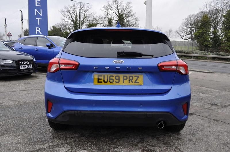 Used Ford Focus Titanium 125 HP (91 kW) 2019 Blue Hatchback