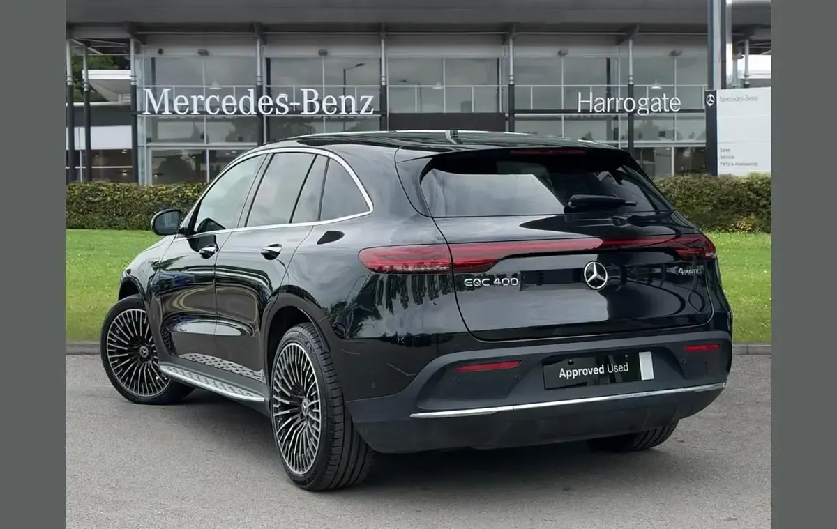 Used Mercedes EQC400 AMG Line Premium 300 kW (408 HP) 2023 Black SUV