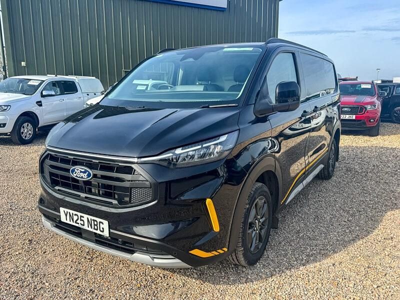 Used Ford Transit Custom 136 HP (100 kW) 2025 Black Van