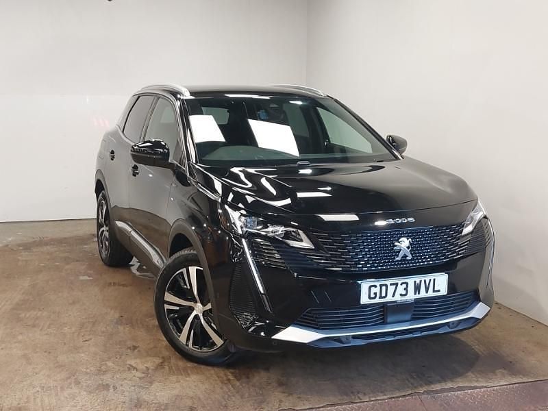 Black Used 2024 Peugeot 3008 GTi SUV | £22,998 (Fair price) - Image 1/4