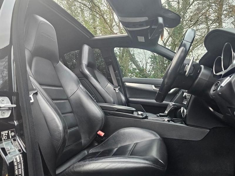 Used Mercedes C63 AMG AMG 2012 Black Sedan