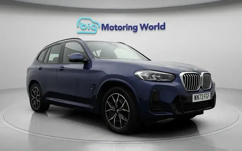 Used BMW X3 M Sport 292 HP (214 kW) 2023 Blue SUV