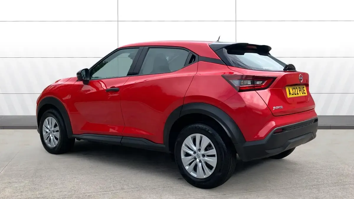 Used Nissan Juke Visia 114 HP (83 kW) 2022 Red SUV