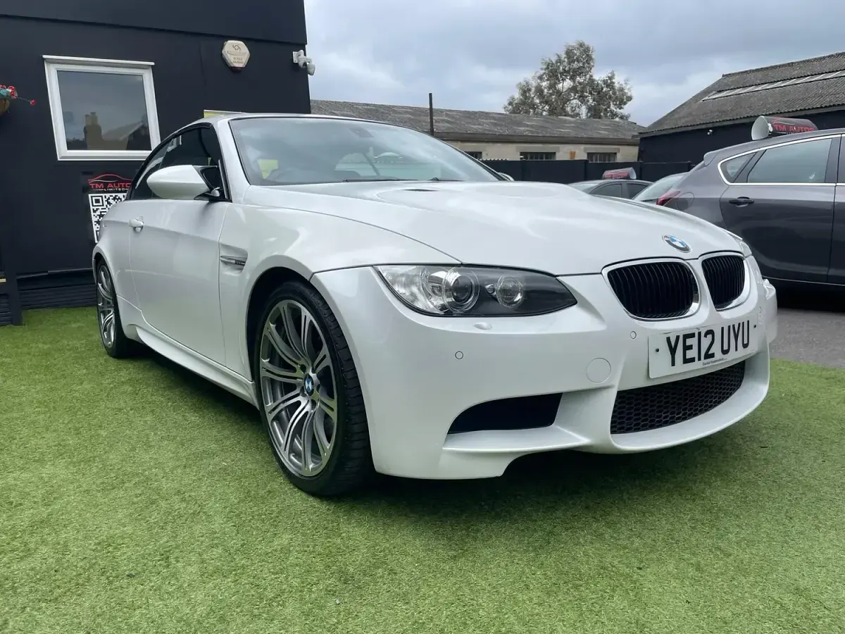 Used BMW M3 Cabriolet Shadowline 2012 White Cabriolet