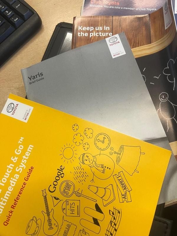 Used Toyota Yaris 2013 Blue Hatchback