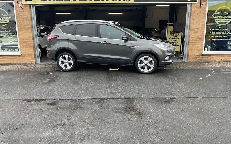 Used Ford Kuga Titanium X 120 HP (88 kW) 2018 Grey SUV