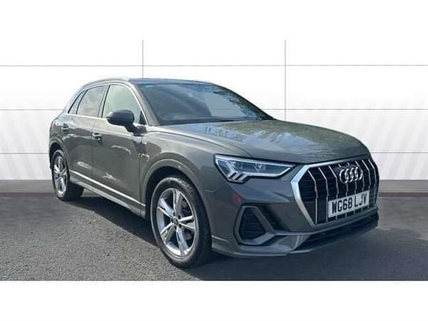 Grey Used 2018 Audi Q3 S-Line SUV | £21,496 (Good price) - Image 1/4