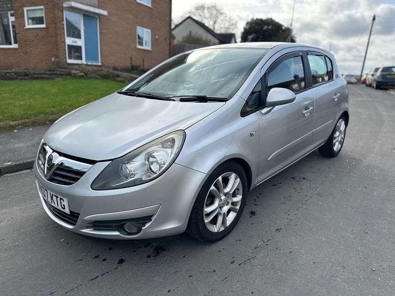 Used Vauxhall Corsa 2007 Silver Hatchback