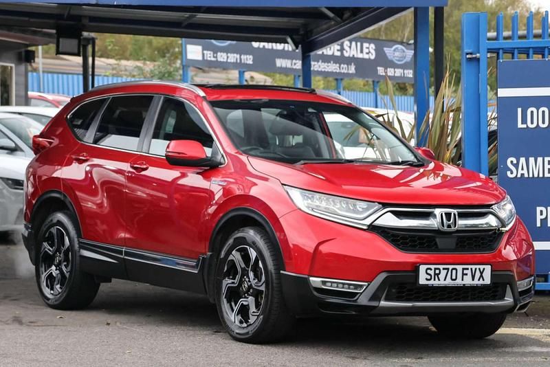 Used Honda CR-V Hybrid 184 HP (135 kW) 2020 Red SUV