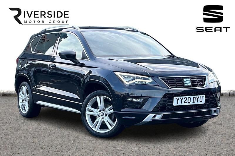 Crystal black Used 2020 Seat Ateca FR SUV | £14,490 (Fair price) - Image 1/4