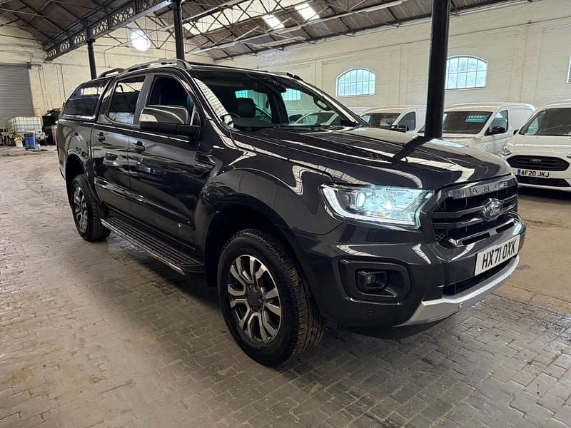 Grey Used 2021 Ford Ranger Wildtrack Pickup | £14,495 (Fair price) - Image 1/4