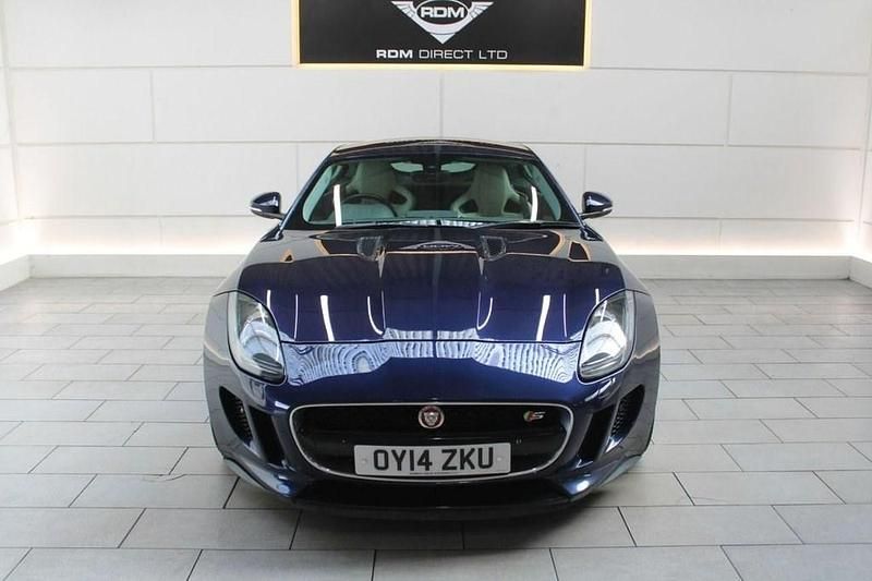 Used Jaguar F-Type S 380 HP (279 kW) 2014 Blue Coupe