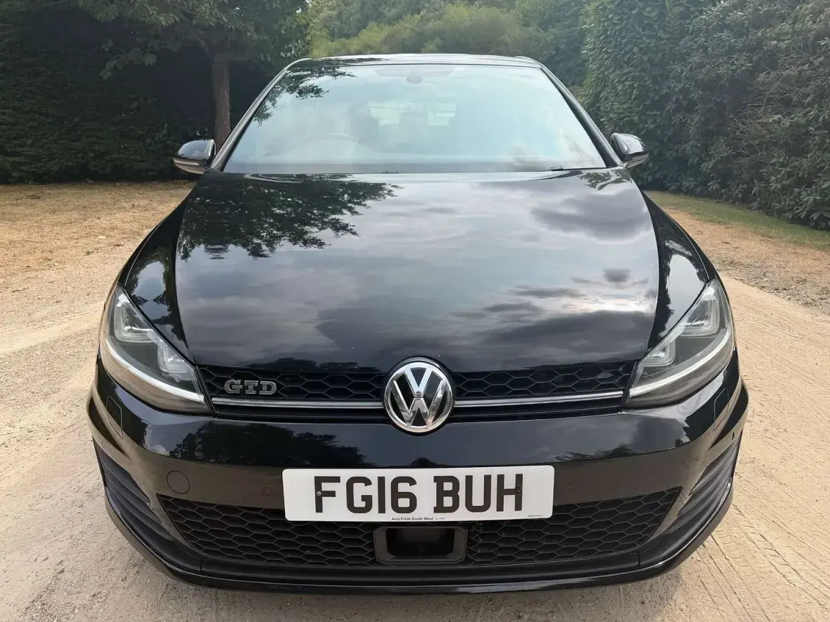Used VW Golf VII GTD 2016 Black Hatchback