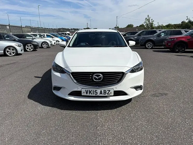 Used Mazda 6 Inclusive 150 HP (110 kW) 2015 White Estate