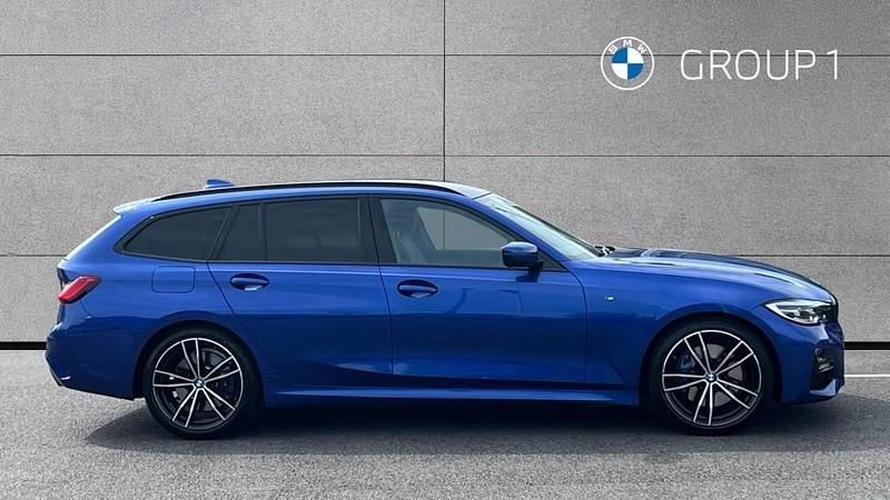 Used BMW 320 M Sport 190 HP (139 kW) 2020 Blue Estate