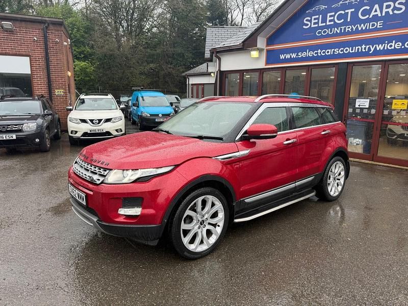 Used Land Rover Range Rover evoque Prestige 150 HP (110 kW) 2012 Red SUV