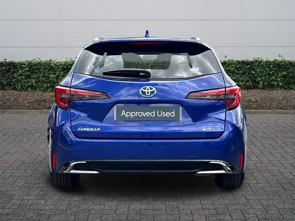 Used Toyota Corolla 196 HP (144 kW) 2025 Blue Estate