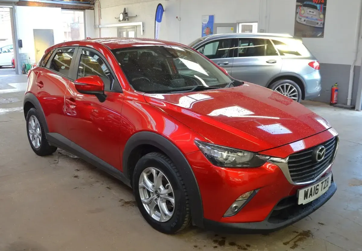 Used Mazda CX-3 105 HP (77 kW) 2016 Red SUV