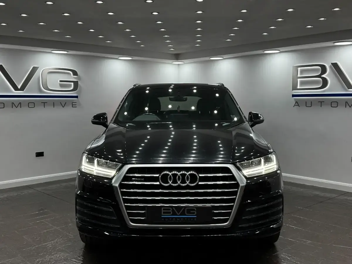 Used Audi Q7 S-Line 218 HP (160 kW) 2016 Black SUV