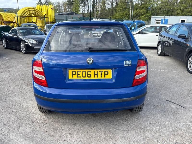Used Skoda Fabia Classic 2006 Blue Hatchback
