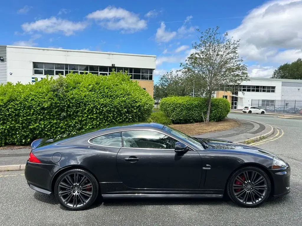 Used Jaguar XKR 510 HP (375 kW) 2011 Stratus grey metallic Coupe