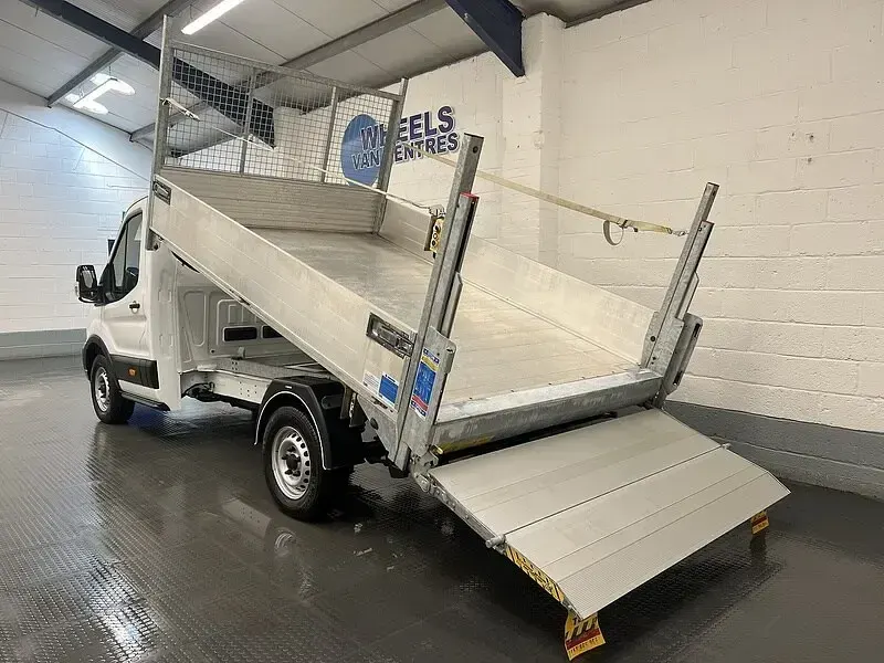 Used Ford Transit S 130 HP (95 kW) 2022 White Cabriolet