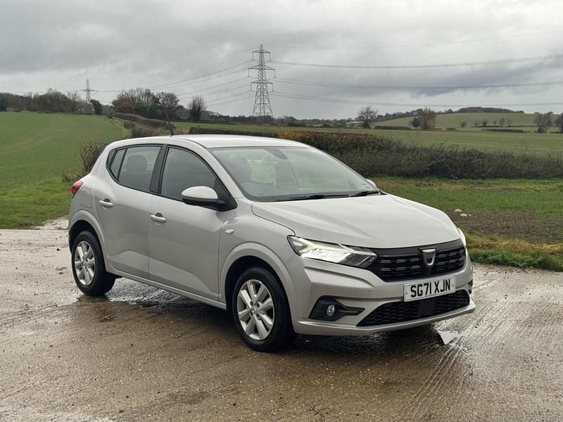 Grey Used 2021 Dacia Sandero Comfort Hatchback | £8,995 (Good price) - Image 1/3