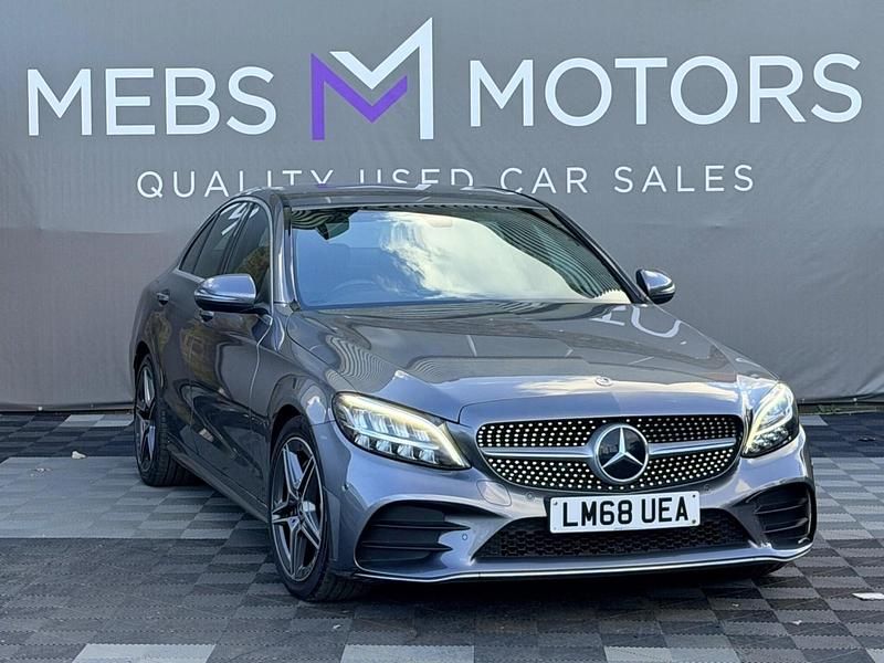 Used Mercedes C200 AMG line 2018 Grey Sedan