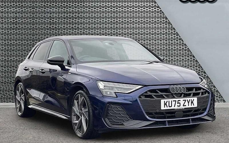 Used 2025 Audi A3 Sportback Black Edition Hatchback | £34,758 - Image 1/4