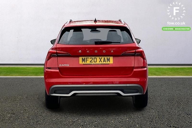 Used Skoda Kamiq SE L 116 HP (85 kW) 2020 Red SUV