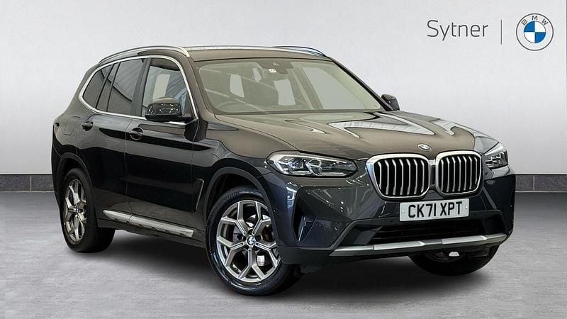 Grey Used 2022 BMW X3 xLine SUV | £29,000 (Good price) - Image 1/4