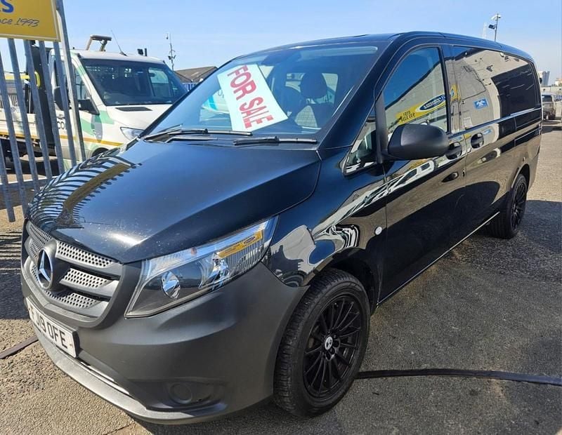 Begagnad Mercedes Vito 2019 Vit Van