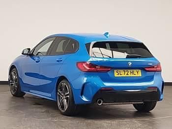 Used BMW 118 M Sport 136 HP (100 kW) 2022 Blue Hatchback