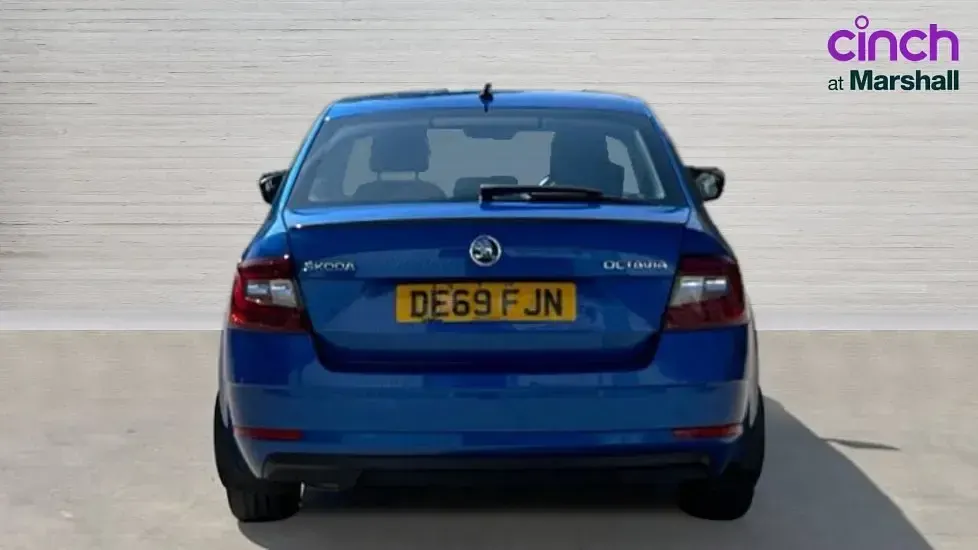 Used Skoda Octavia SE Technology 150 HP (110 kW) 2019 Blue