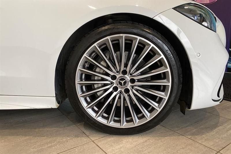 Used Mercedes C200 AMG Line Premium 204 HP (150 kW) 2023 Opalite white bright Estate